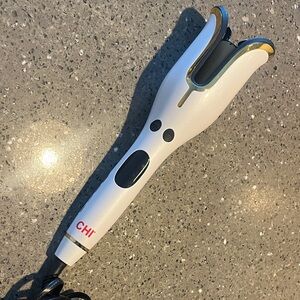 CHI White and Gold Hair Styling Tool